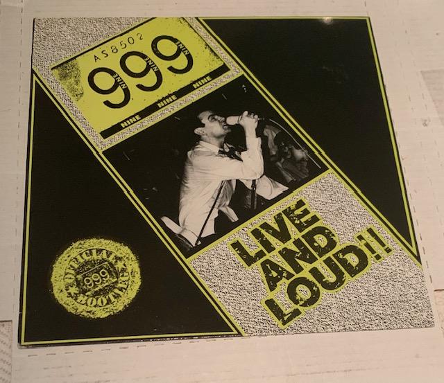 999 – Live And Loud-LP