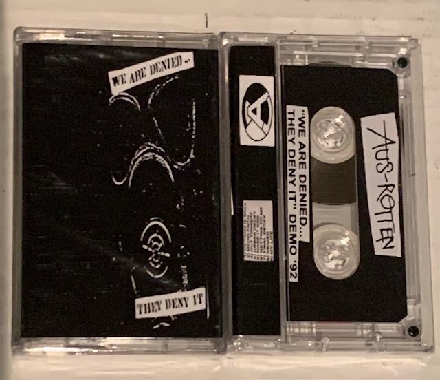 Aus-Rotten- The 92 demo- Cassette