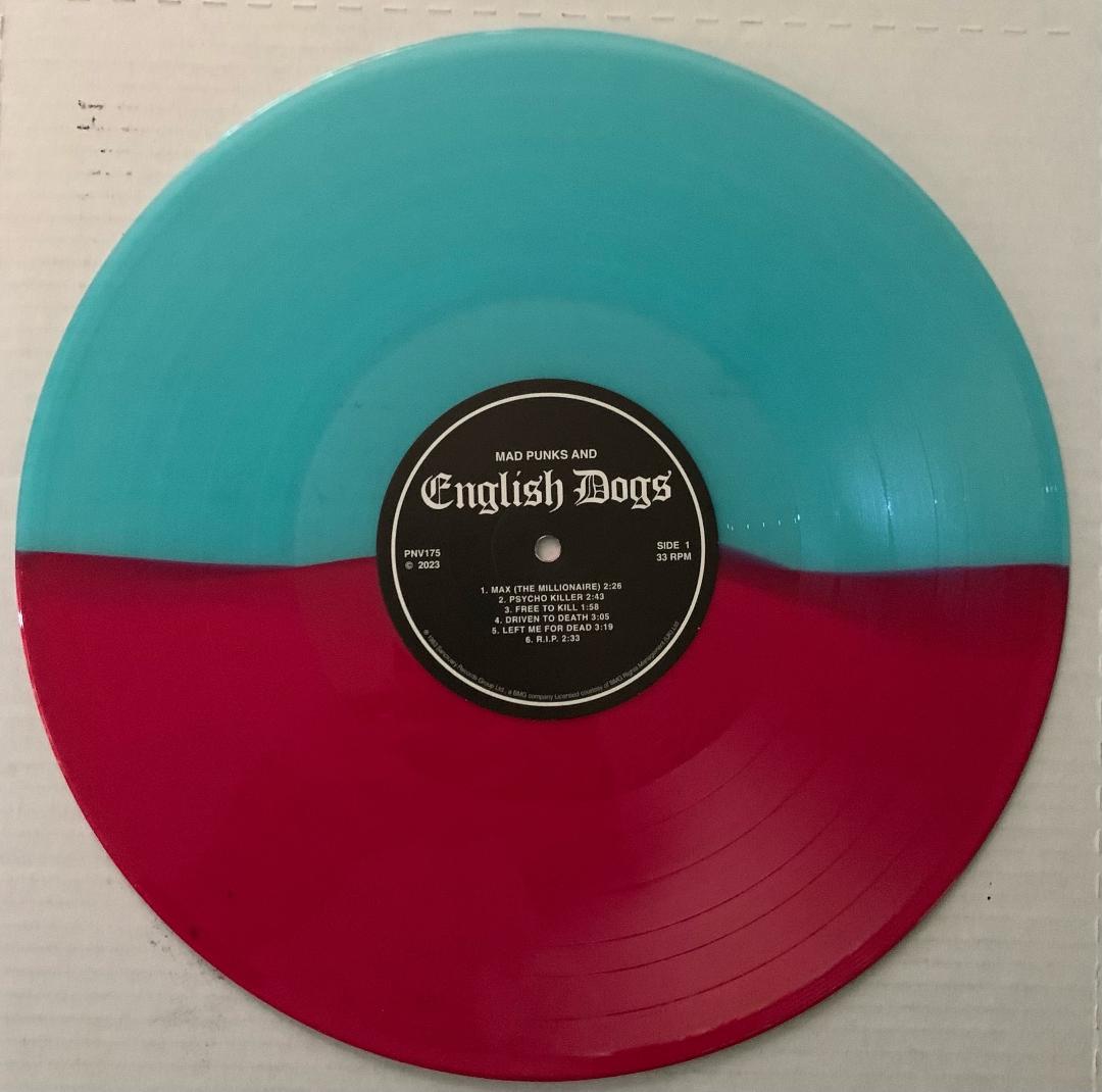 English Dogs – Mad Punx & English Dogs (plus 82 Demo)- LP
