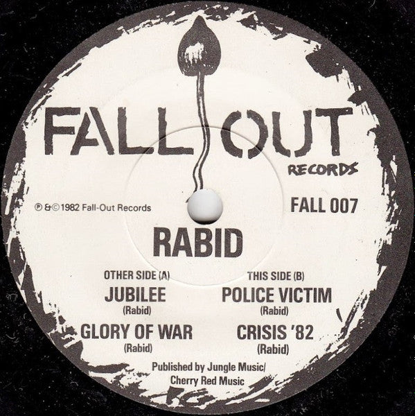 Rabid – The Bloody Road To Glory 7"