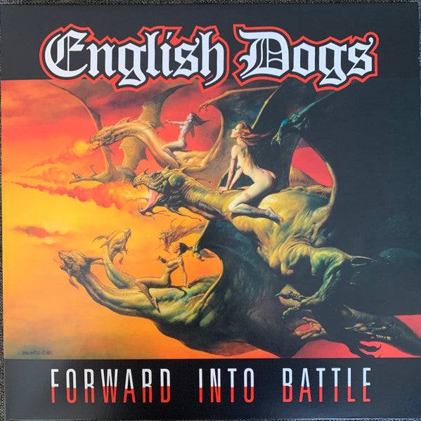 English Dogs – Forward Into Battle LP