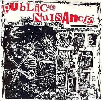 Public Nuisance ‎– Cheap Sex And Booze 7"