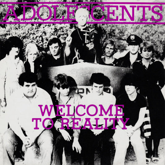 Adolescents ‎– Welcome To Reality-7"