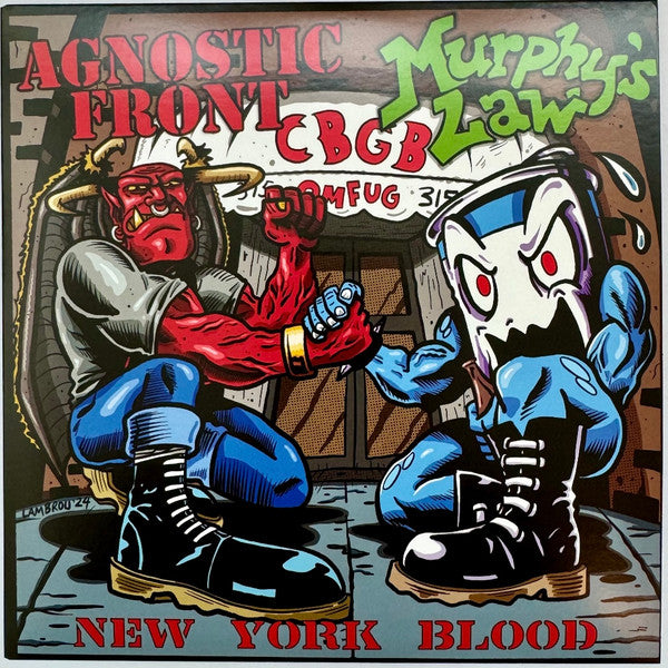 Agnostic Front / Murphy's Law ‎– New York Blood 7"