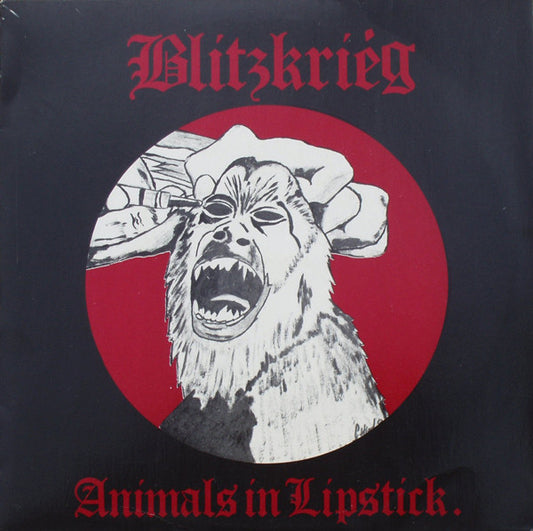 Blitzkrieg ‎– Animals In Lipstick-7"