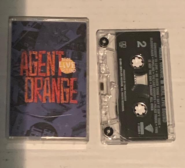 Agent Orange ‎– Real Live Sound-Tape