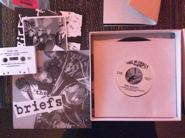 The Briefs ‎– Singles Only 7" box set