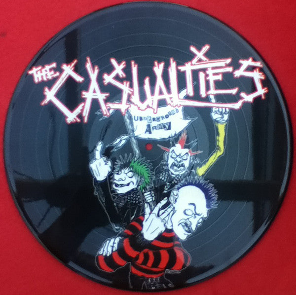 The Casualties ‎– Underground Army pic disc LP