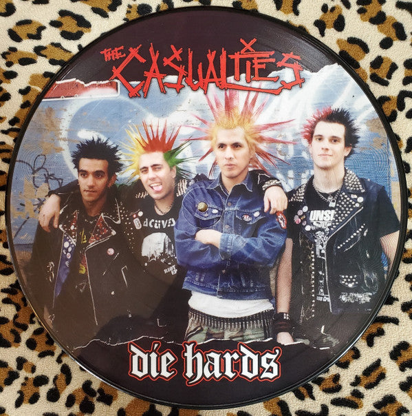 The Casualties ‎– Die Hards pic disc LP