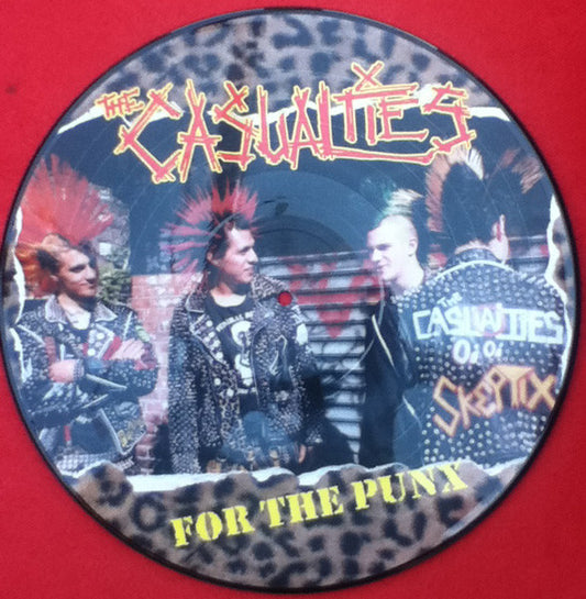 The Casualties ‎– For The Punx picture disc LP