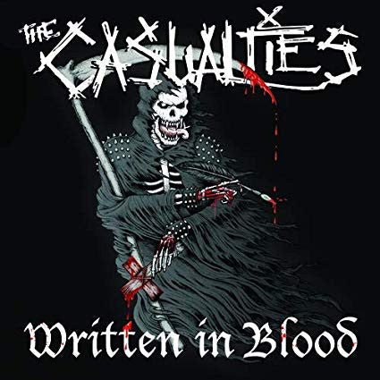 The Casualties – Written In Blood ltd LP