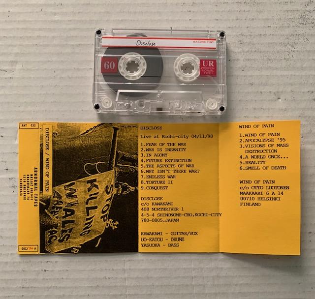 Disclose / Wind Of Pain split tape