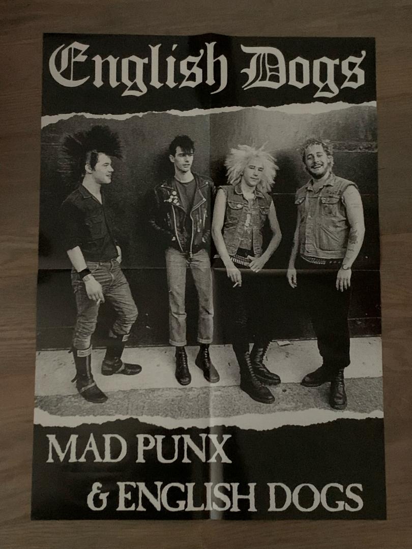 English Dogs  – Mad Punx & English Dogs (plus 82 Demo)- LP