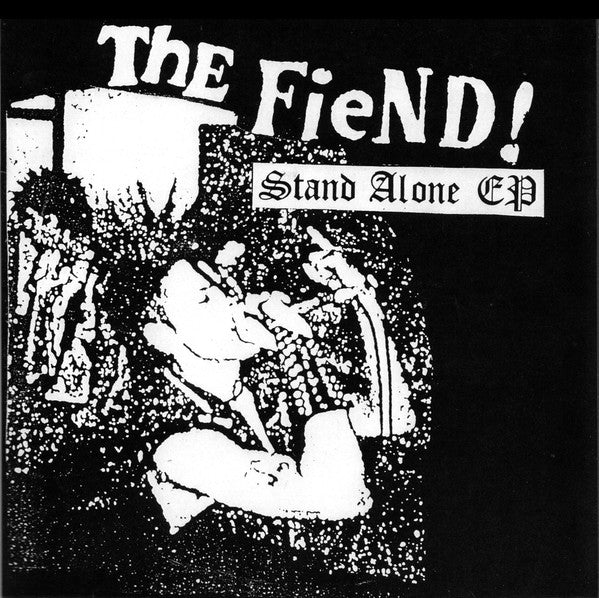 Icons Of Filth / The Fiend – Not On Her Majesty's Service / Stand Alone split LP