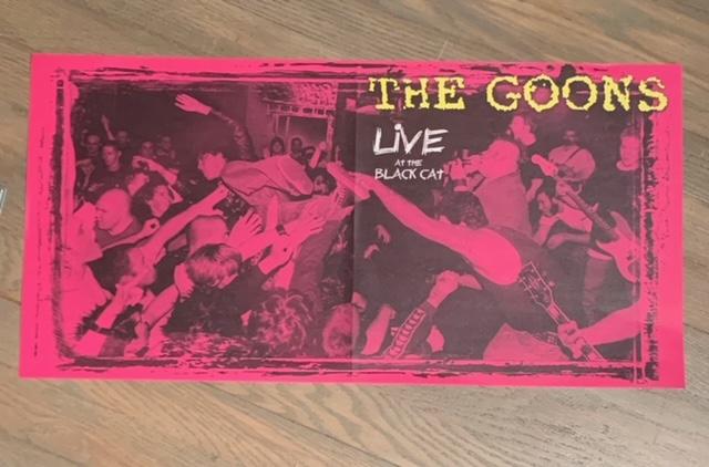 The Goons  ‎– Live At The Black Cat LP