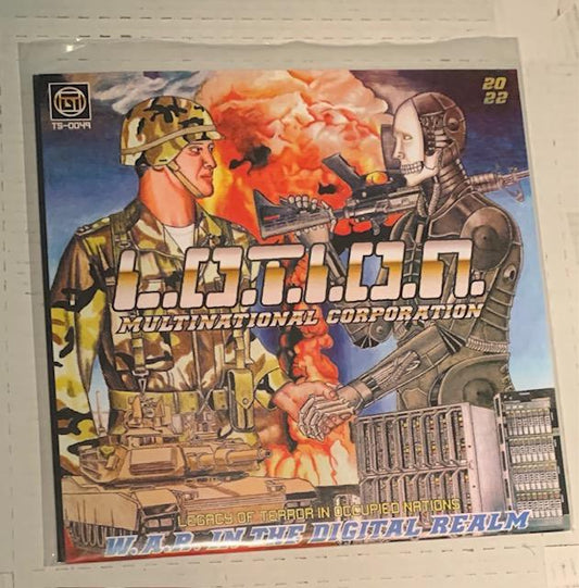 L.O.T.I.O.N. Multinational Corporation ‎– W.A.R. In The Digital Realm-LP