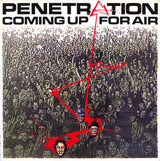 Penetration ‎– Coming Up For Air-LP