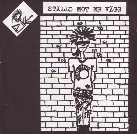 Puke ‎– Ställd Mot En Vägg-2x7"