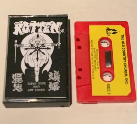 Rotten UK -Japan Tour ADV Promo Cassette