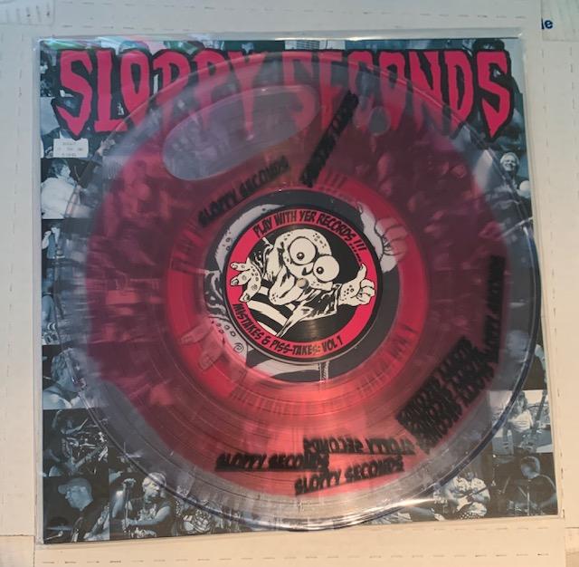 Sloppy Seconds – Play With Yer Records! Slime filled-LP