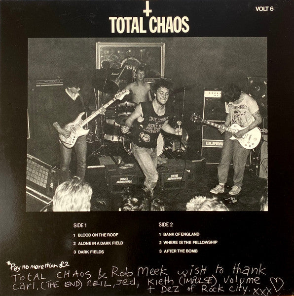 Total Chaos (UK) – Fields & Bombs 12"