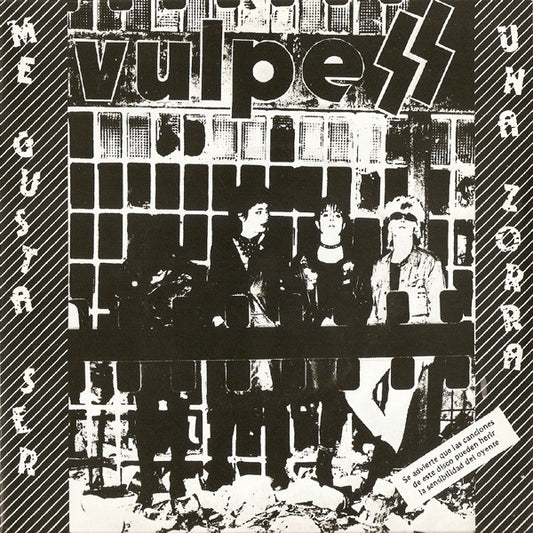 Vulpess – Me Gusta Ser Una Zorra-7"